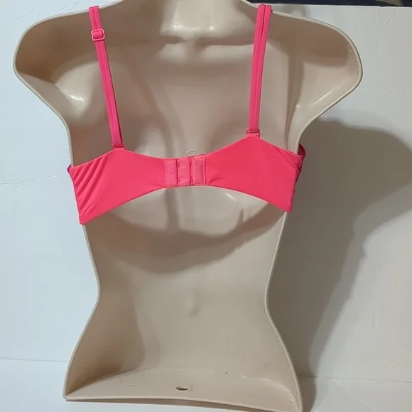 Victorias Secret Bra 34D Body by Victoria Lined Demi Pink - Picture 4 of 6